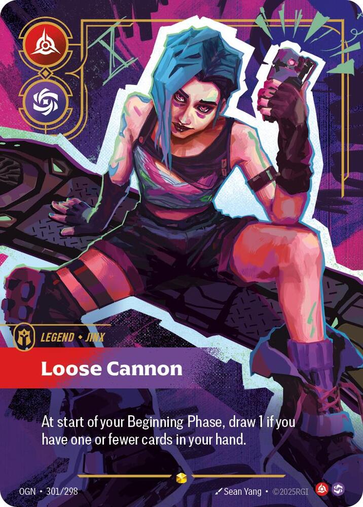 Jinx, Loose Cannon (Overnumbered) — Origins