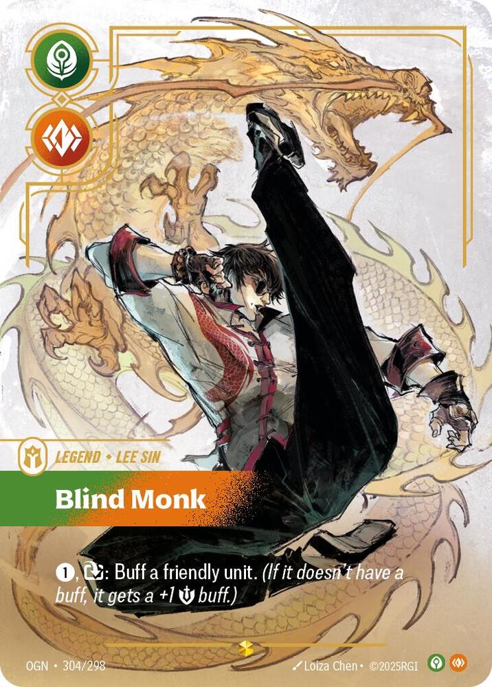 Lee Sin, Blind Monk (Overnumbered) — Origins
