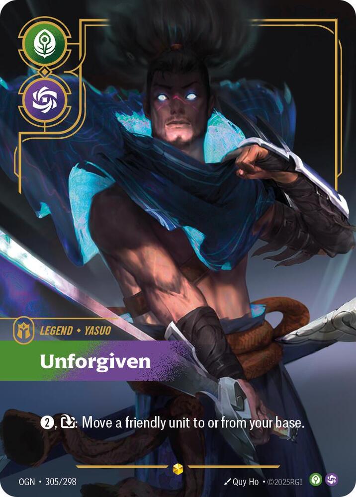 Yasuo, Unforgiven (Overnumbered) — Origins