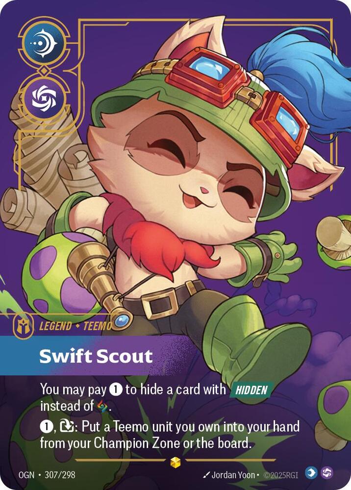 Teemo, Swift Scout (Overnumbered) — Origins