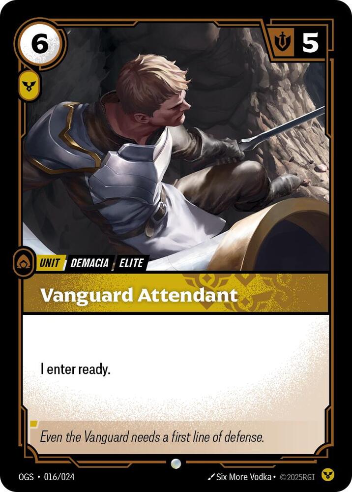 Vanguard Attendant — Origins: Proving Grounds