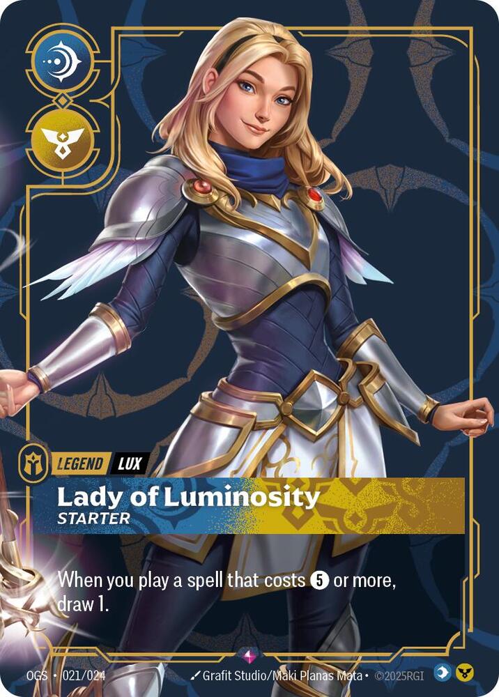 Lux, Lady of Luminosity (Starter) — Origins: Proving Grounds