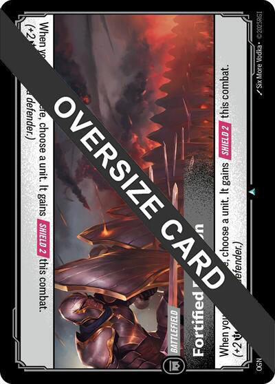 Fortified Position (Oversized) — Origins: Proving Grounds