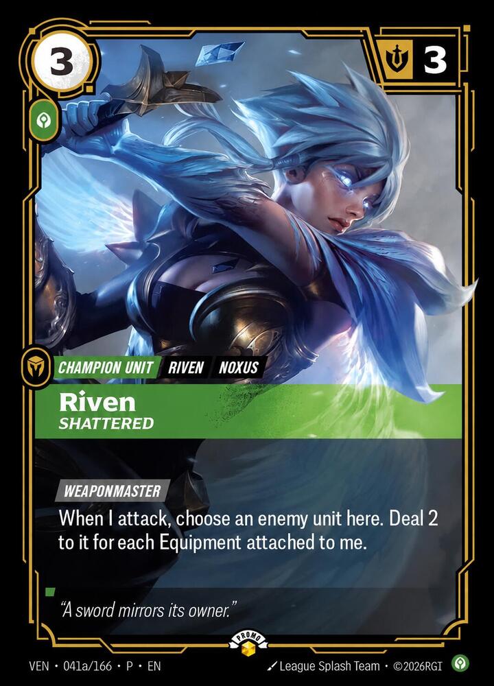 Riven, Shattered — Riftbound Promotional Cards