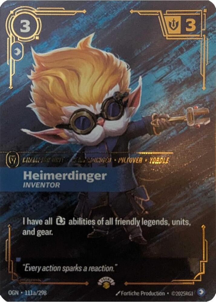 Heimerdinger, Inventor — Riftbound Promotional Cards
