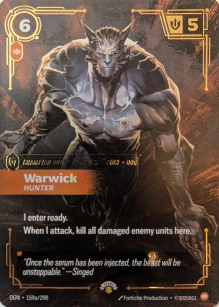 Warwick, Hunter — Riftbound Promotional Cards