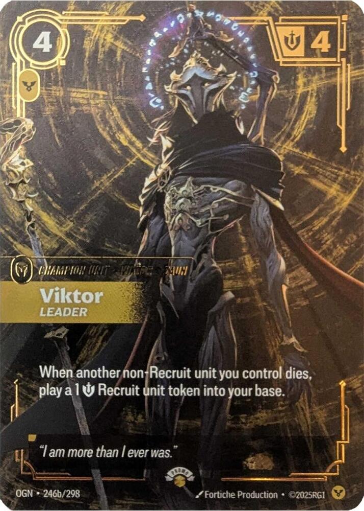 Viktor, Leader — Riftbound Promotional Cards