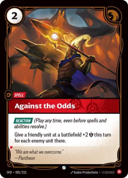 Against the Odds — Spiritforged