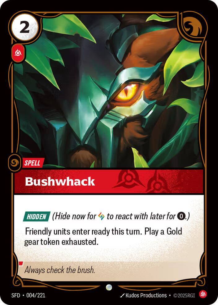Bushwhack — Spiritforged