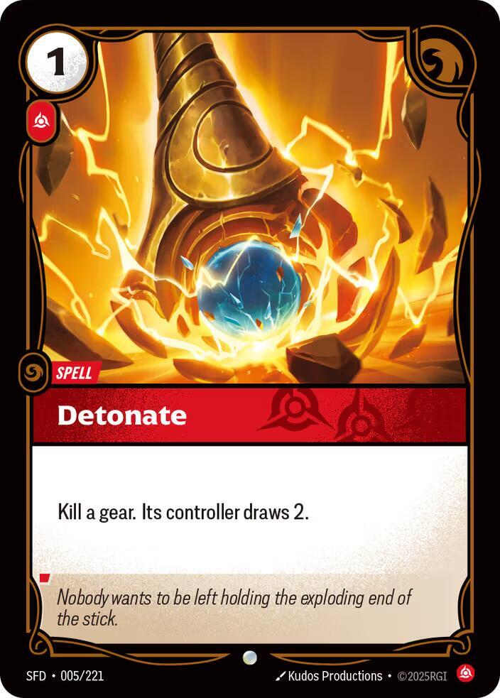 Detonate — Spiritforged