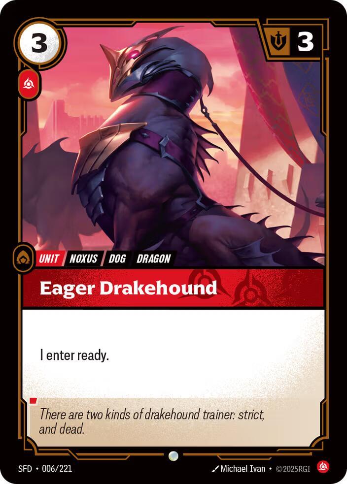 Eager Drakehound — Spiritforged