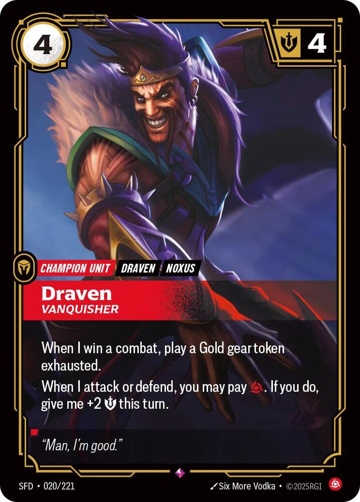 Draven, Vanquisher — Spiritforged