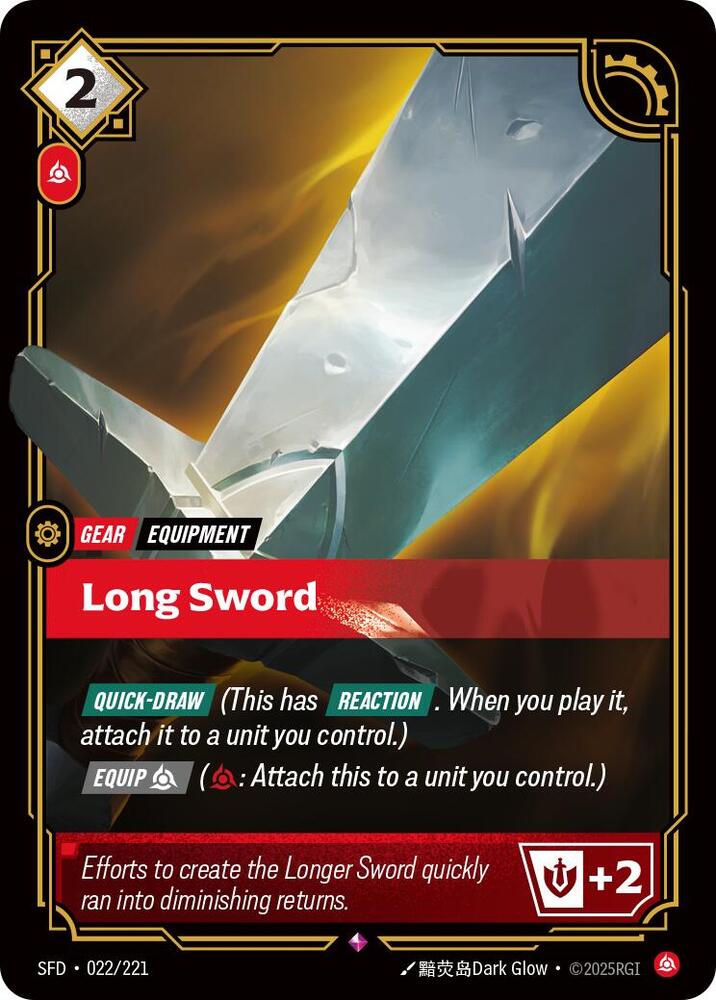 Long Sword — Spiritforged