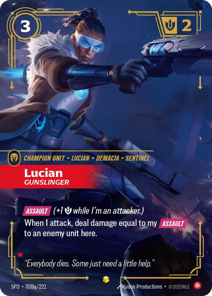 Lucian, Gunslinger (Alternate Art) — Spiritforged