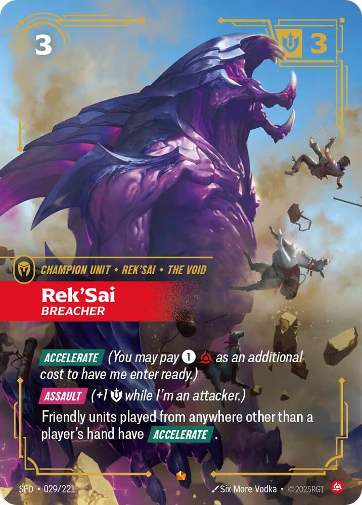 Rek'Sai, Breacher — Spiritforged
