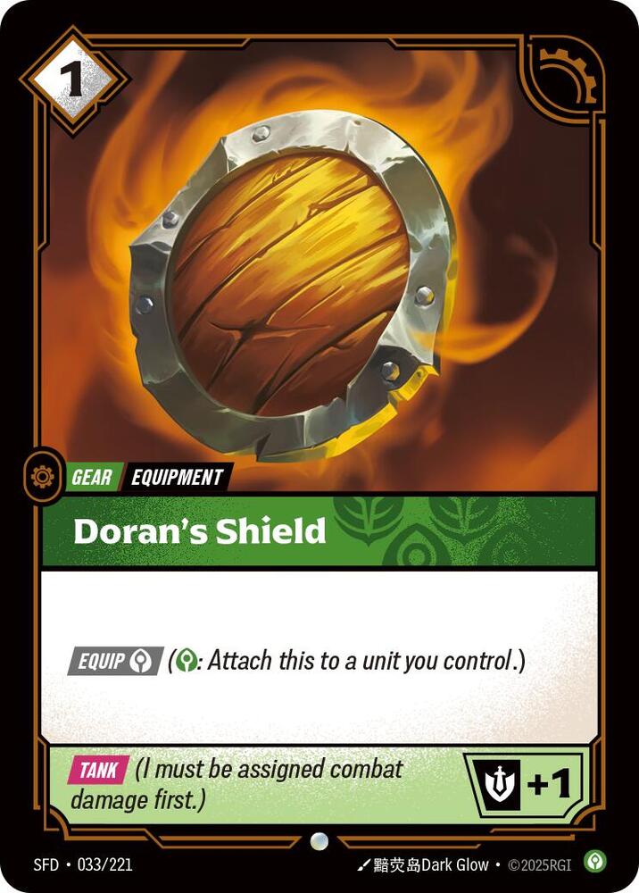 Doran's Shield — Spiritforged