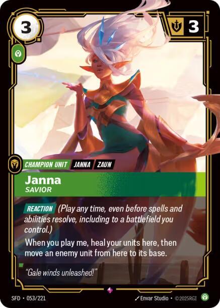Janna, Savior — Spiritforged