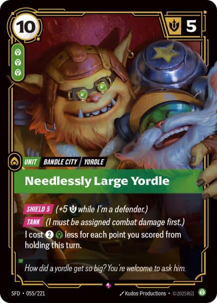 Needlessly Large Yordle — Spiritforged