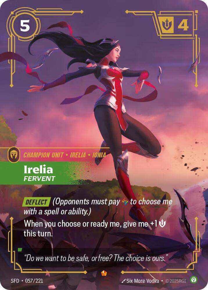 Irelia, Fervent — Spiritforged