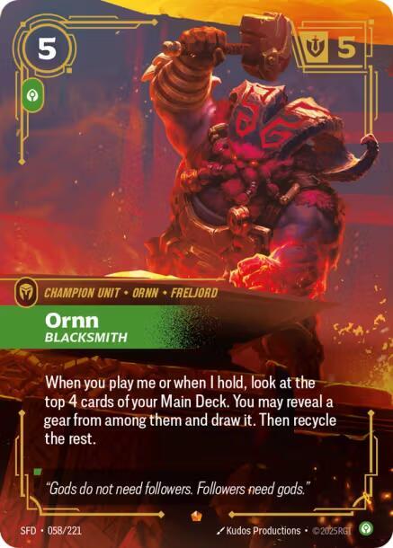 Ornn, Blacksmith — Spiritforged