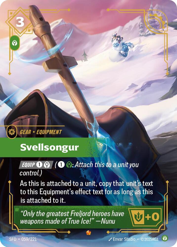 Svellsongur — Spiritforged
