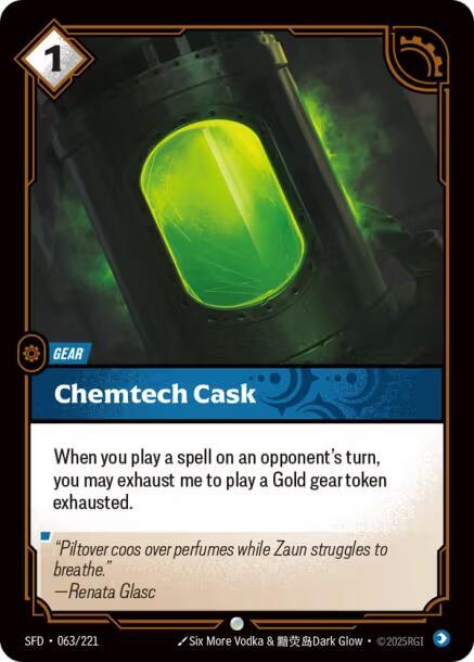 Chemtech Cask — Spiritforged