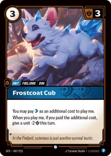 Frostcoat Cub — Spiritforged