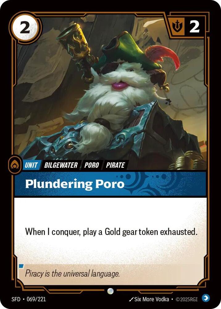 Plundering Poro — Spiritforged