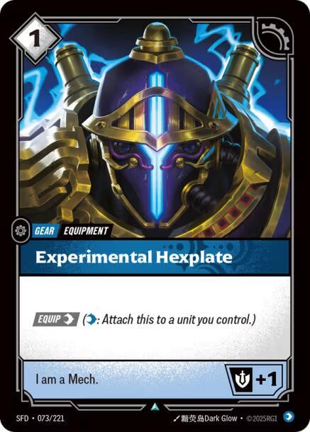 Experimental Hexplate — Spiritforged