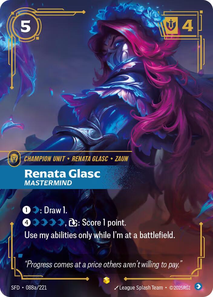 Renata Glasc, Mastermind (Alternate Art) — Spiritforged