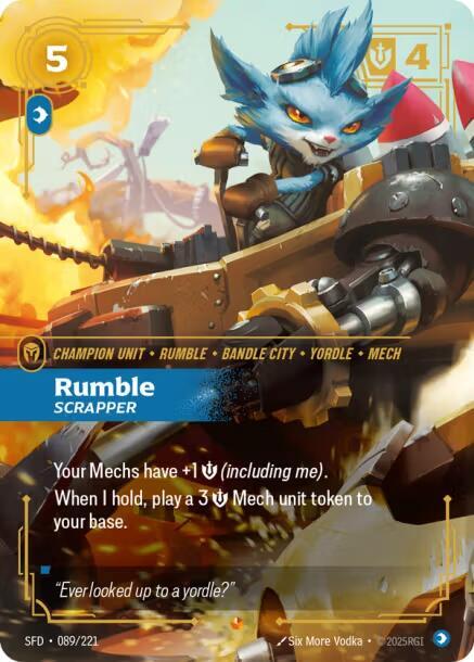 Rumble, Scrapper — Spiritforged