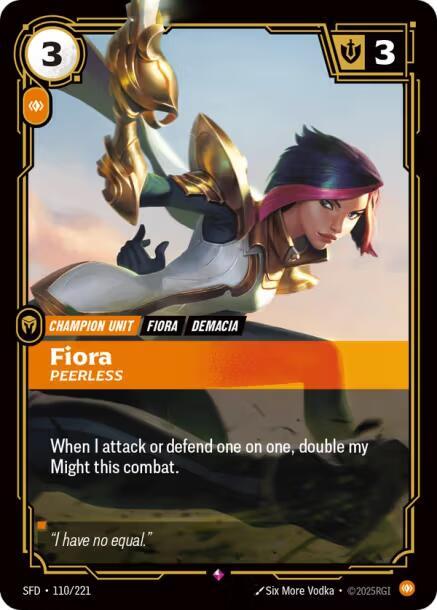 Fiora, Peerless — Spiritforged