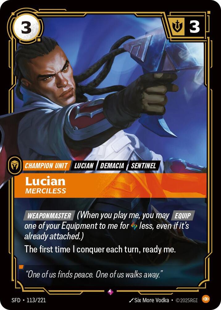 Lucian, Merciless — Spiritforged