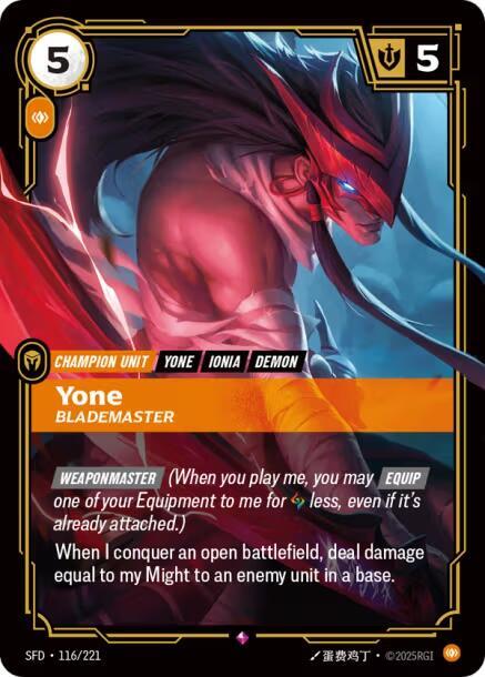 Yone, Blademaster — Spiritforged