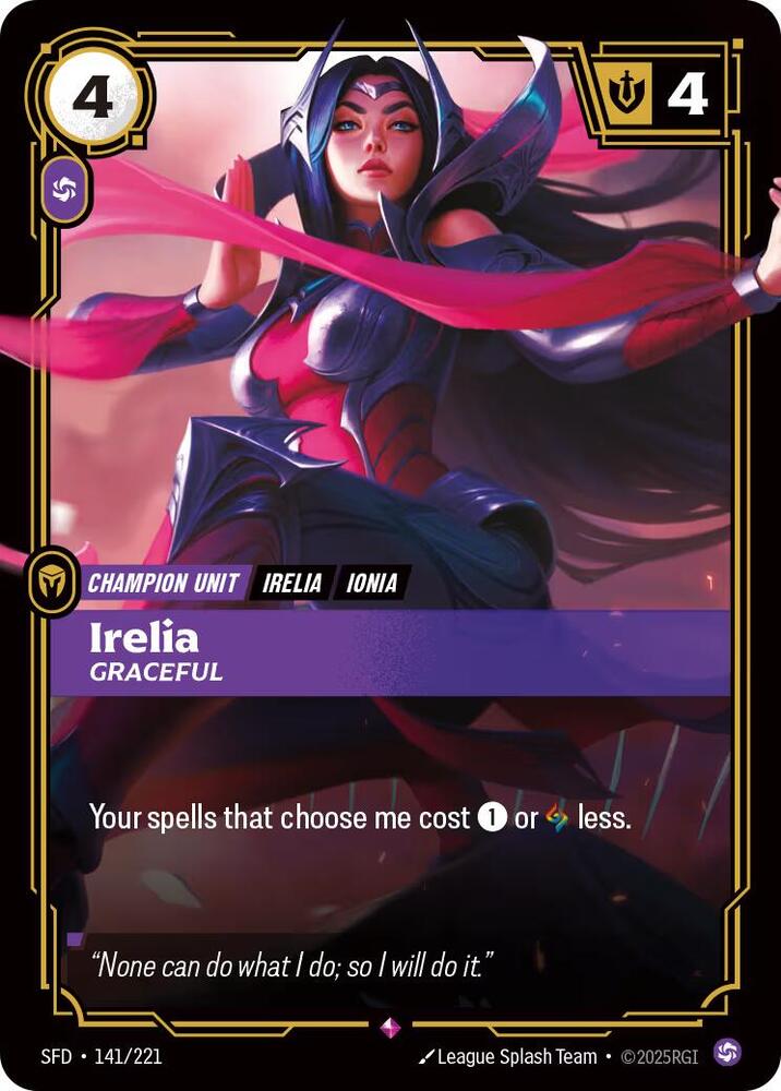 Irelia, Graceful — Spiritforged