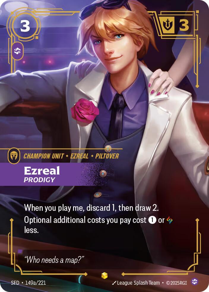 Ezreal, Prodigy (Alternate Art) — Spiritforged