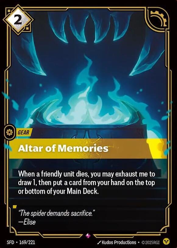 Altar of Memories — Spiritforged