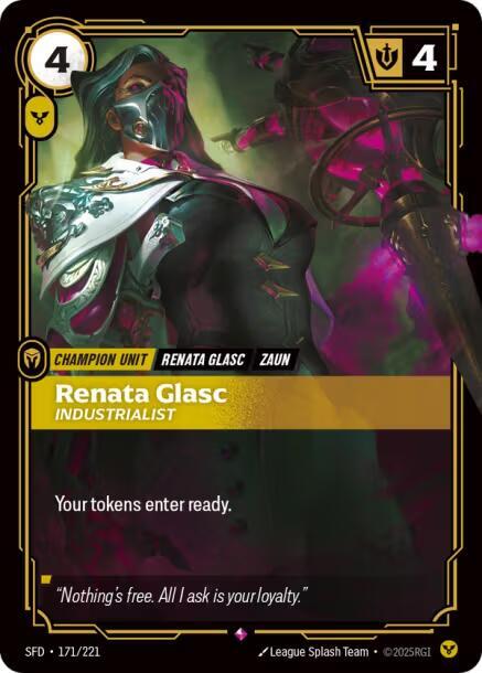 Renata Glasc, Industrialist — Spiritforged