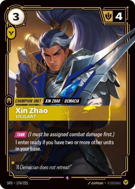 Xin Zhao, Vigilant — Spiritforged
