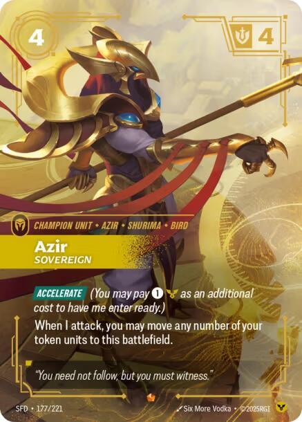 Azir, Sovereign — Spiritforged