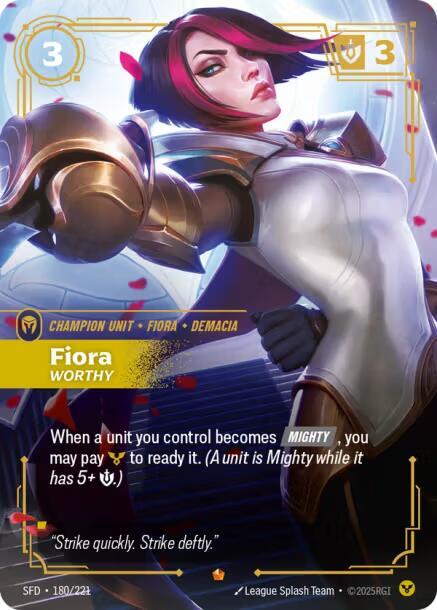 Fiora, Worthy — Spiritforged