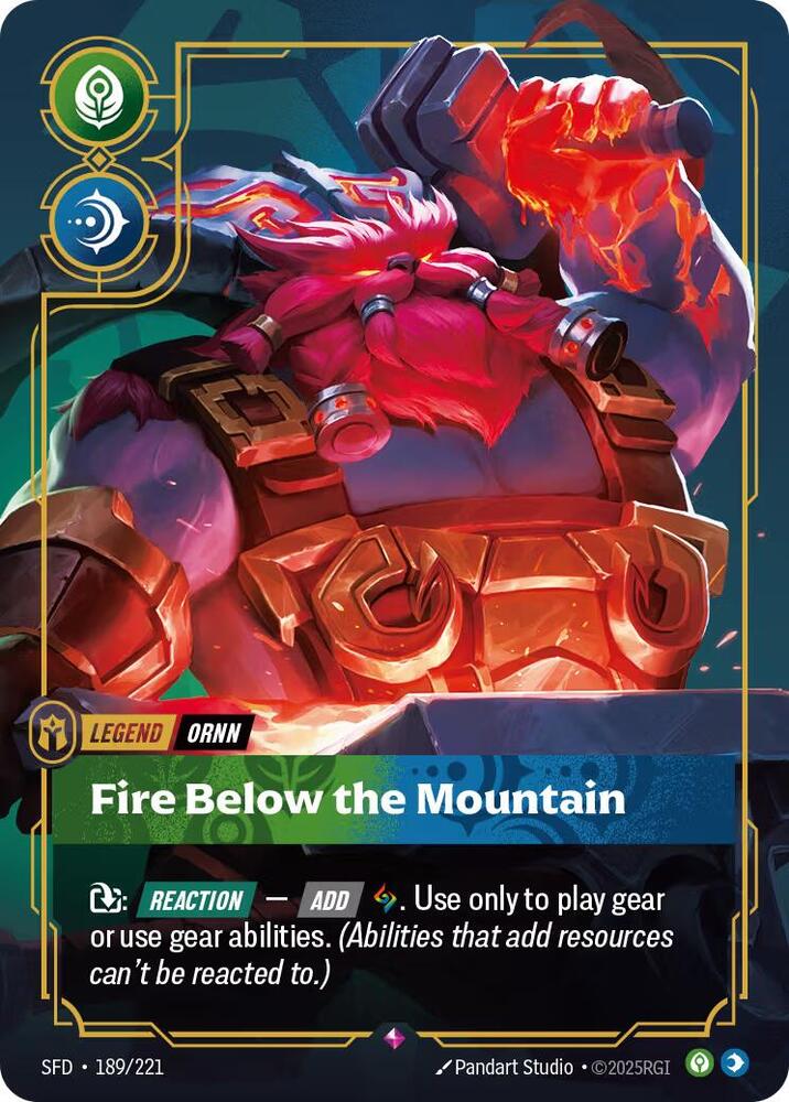 Ornn, Fire Below the Mountain — Spiritforged