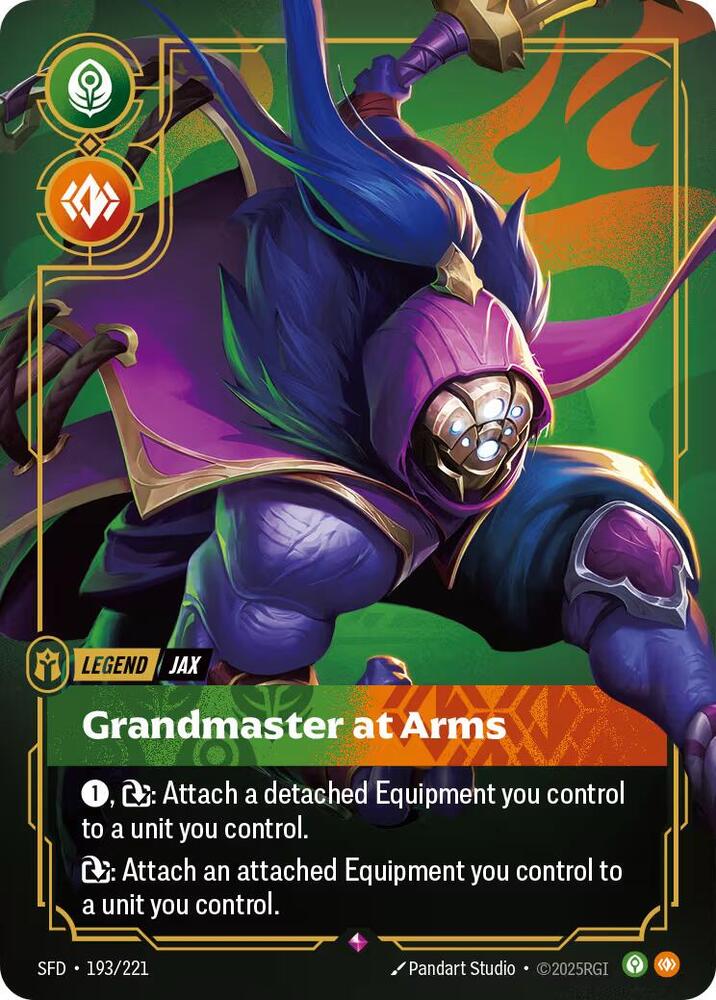 Jax, Grandmaster At Arms — Spiritforged