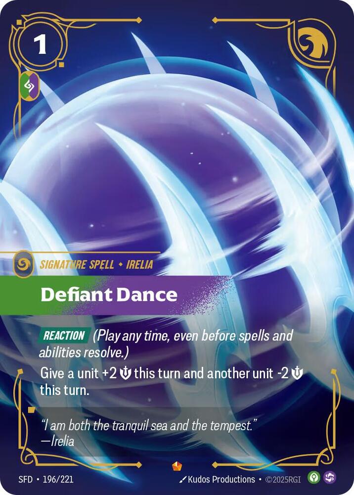 Defiant Dance — Spiritforged