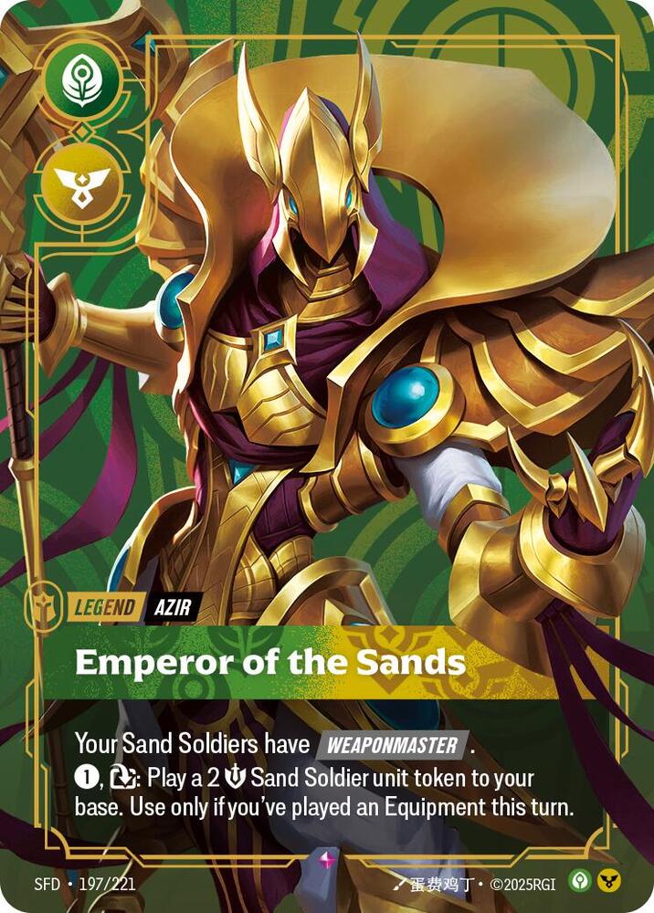 Azir, Emperor of the Sands — Spiritforged