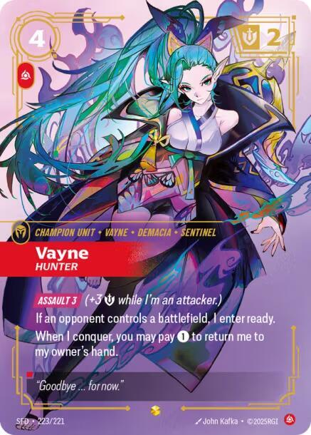 Vayne, Hunter (Overnumbered) — Spiritforged
