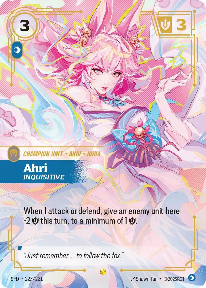 Ahri, Inquisitive (Overnumbered) — Spiritforged