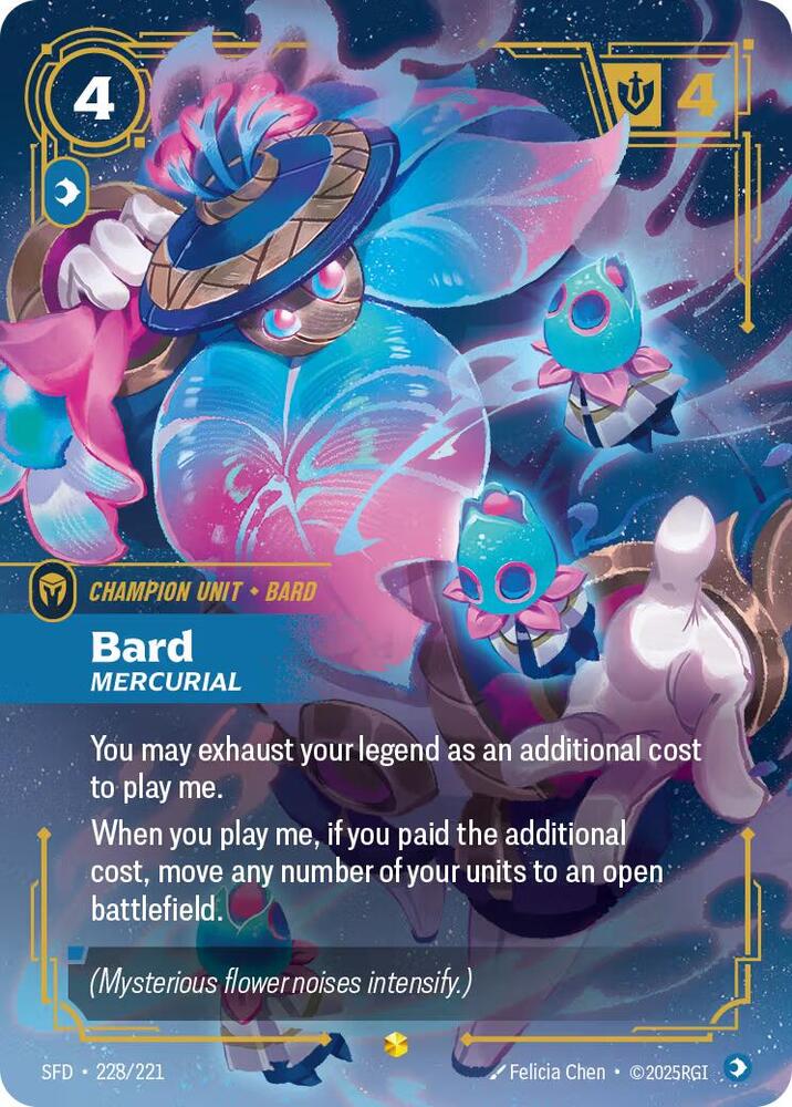 Bard, Mercurial (Overnumbered) — Spiritforged