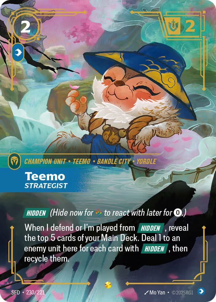 Teemo, Strategist (Overnumbered) — Spiritforged