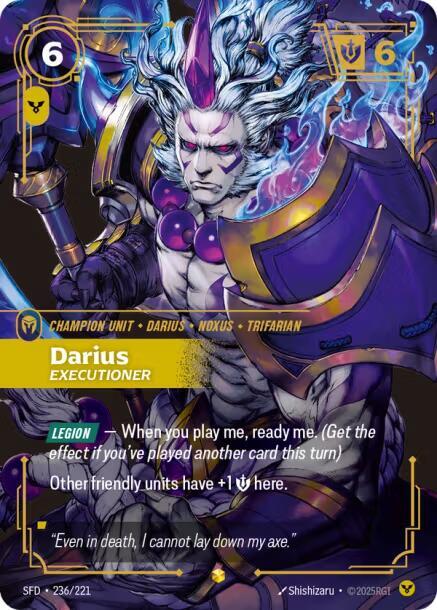 Darius, Executioner (Overnumbered) — Spiritforged